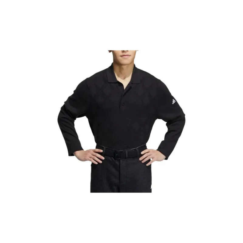 Adidas Polo Shirts Men Black-1