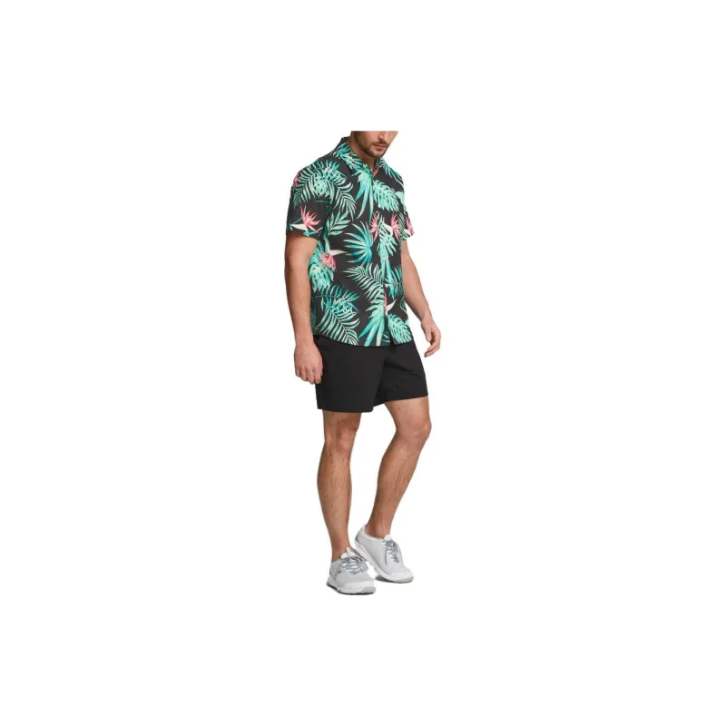 PUMA PALM TREE CREW PARADISE Shirts Men Green-3