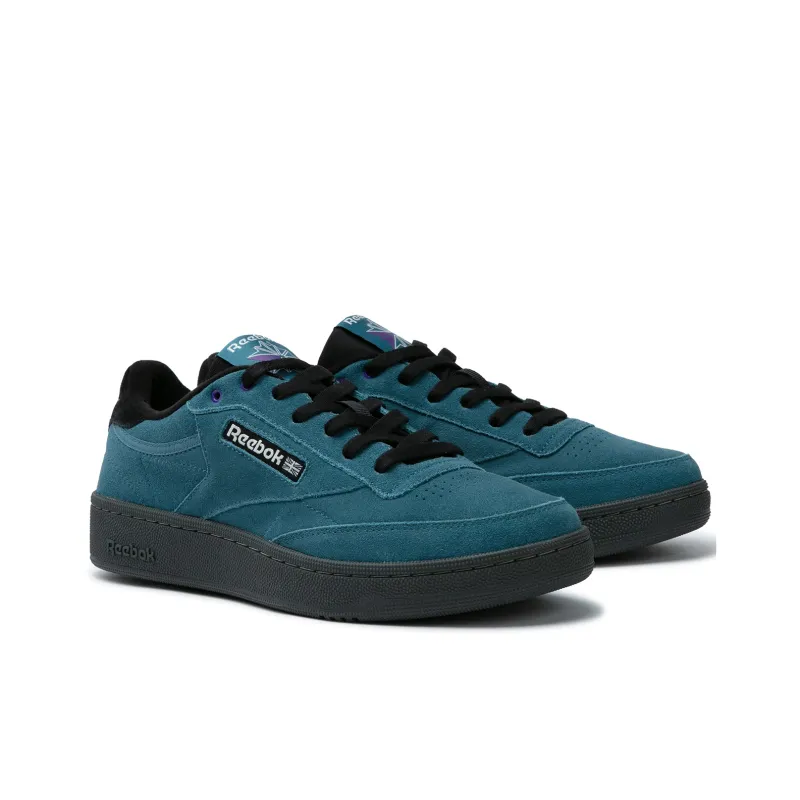 Reebok CLUB C 85 W+ Height Increasing Wear Resistant Slip Resistant Low Top Skateboard Shoes Unisex Blue-1