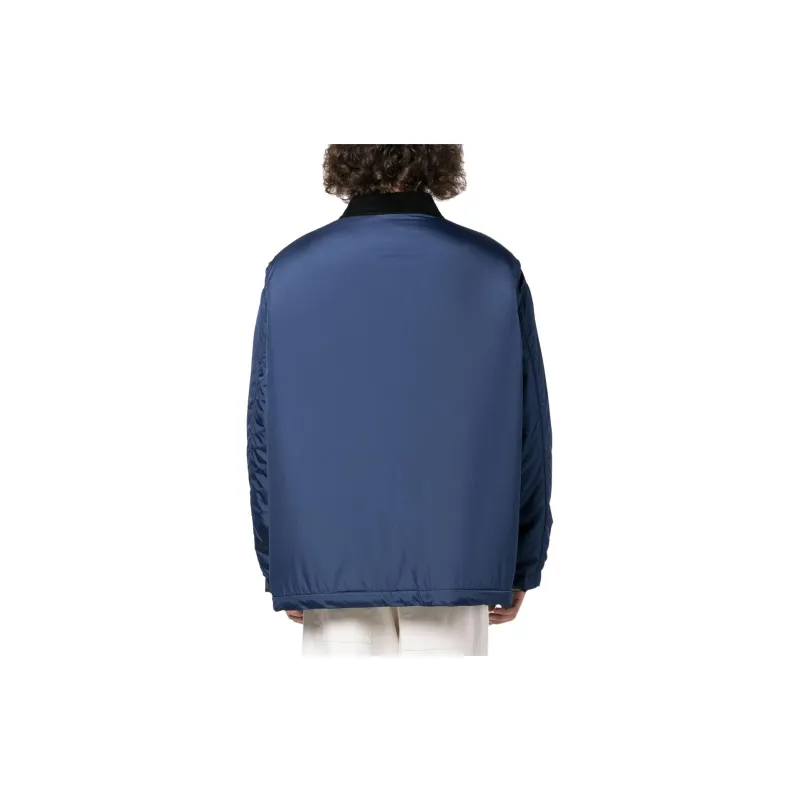 MARNI Contrasting Collar Buttoned Overshirt Jacket-3