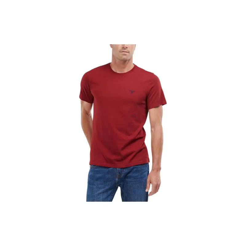 BARBOUR T Shirts Men Red-2
