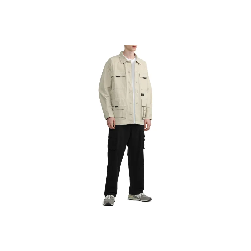 Carhartt WIP Logo patch Buttoned Jacket-9