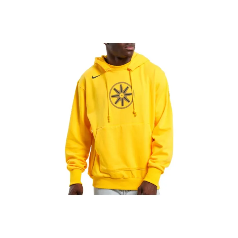 Nike Golden State Warriors Standard Issue 2023/24 City Edition Men's Nike Nba Courtside Hoodie-3