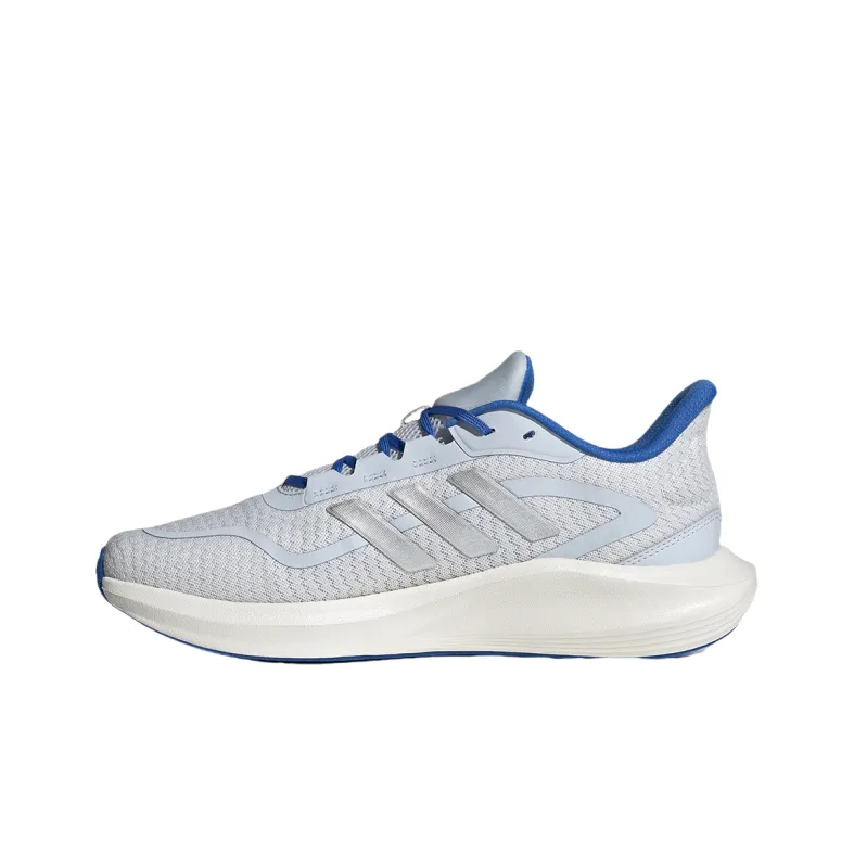 Adidas All Day Essential Breathable Low Top Casual Running Shoes Men's White Blue-1
