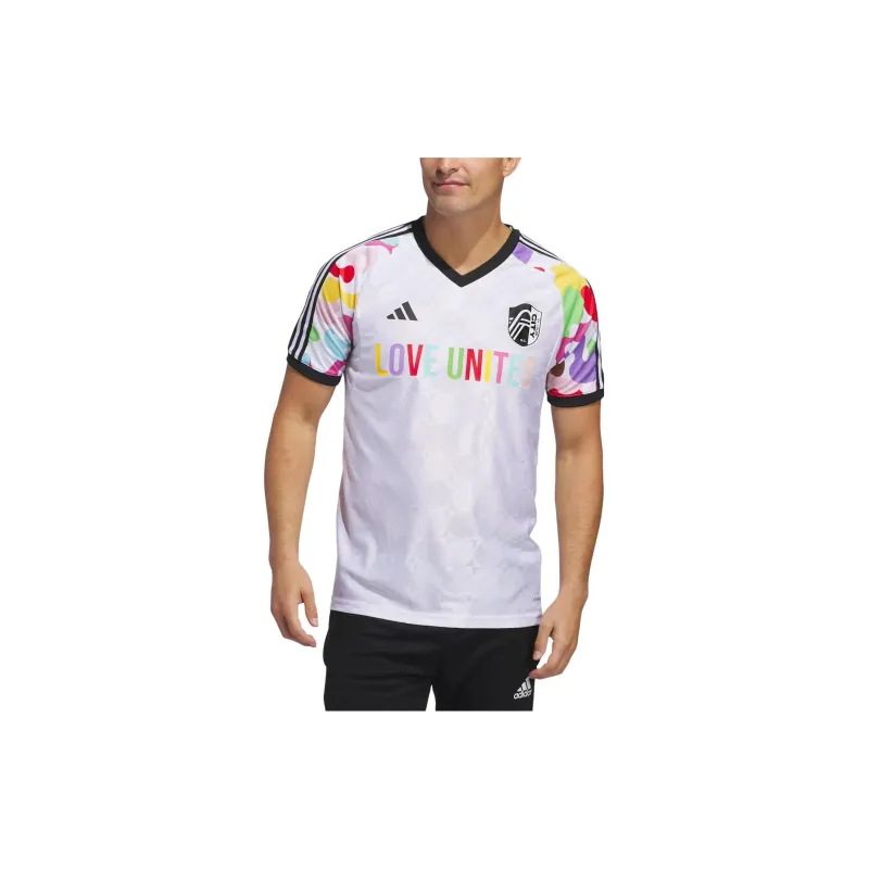 Adidas St. Louis CITY SC T-Shirts Men White-2