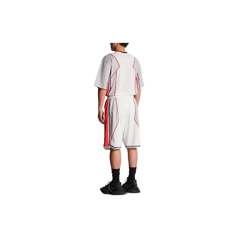 BALMAIN Casual Shorts Men White-2