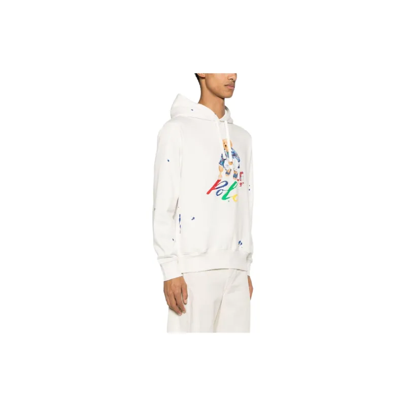 Polo Ralph Lauren Graphic Printed Drawstring Hoodie-5