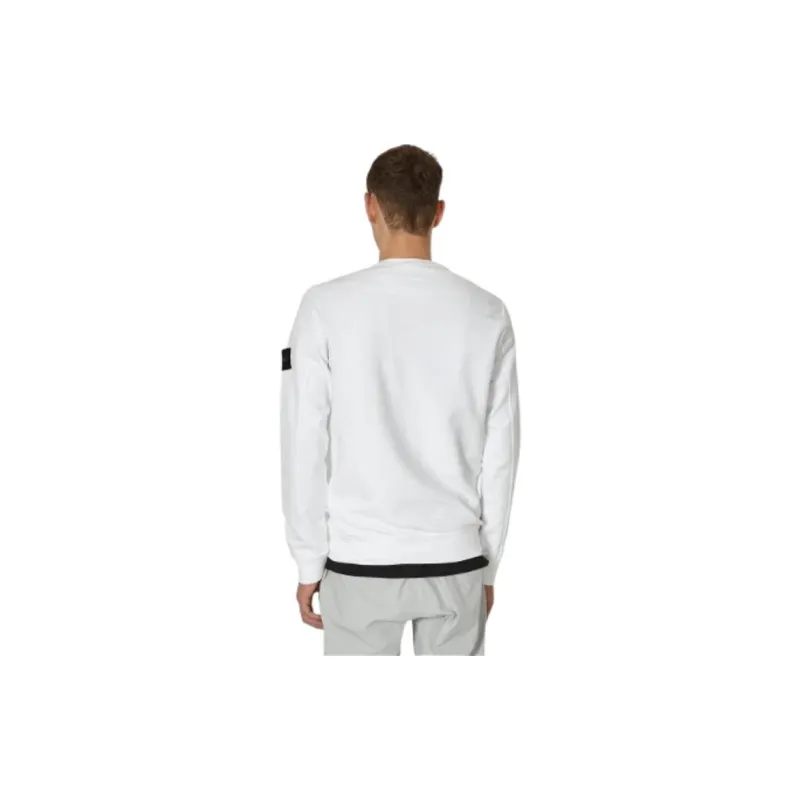STONE ISLAND Logo Patch Crewneck Sweatshirt-3