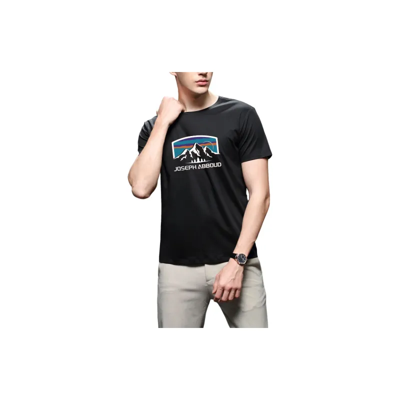 JOSEPH ABBOUD T Shirt Unisex Black-2