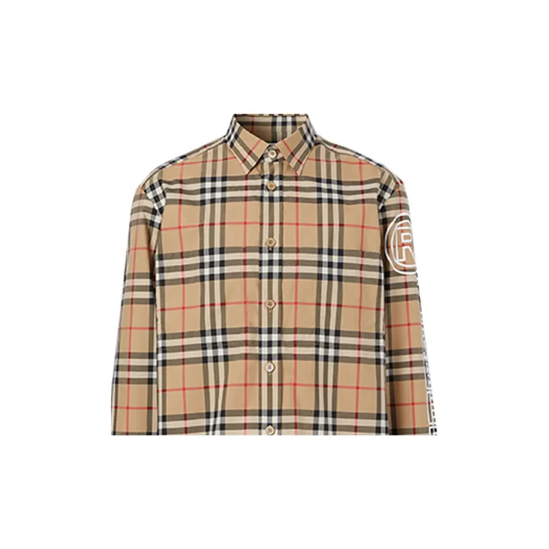 Burberry Shirt Men's Archive Beige-5