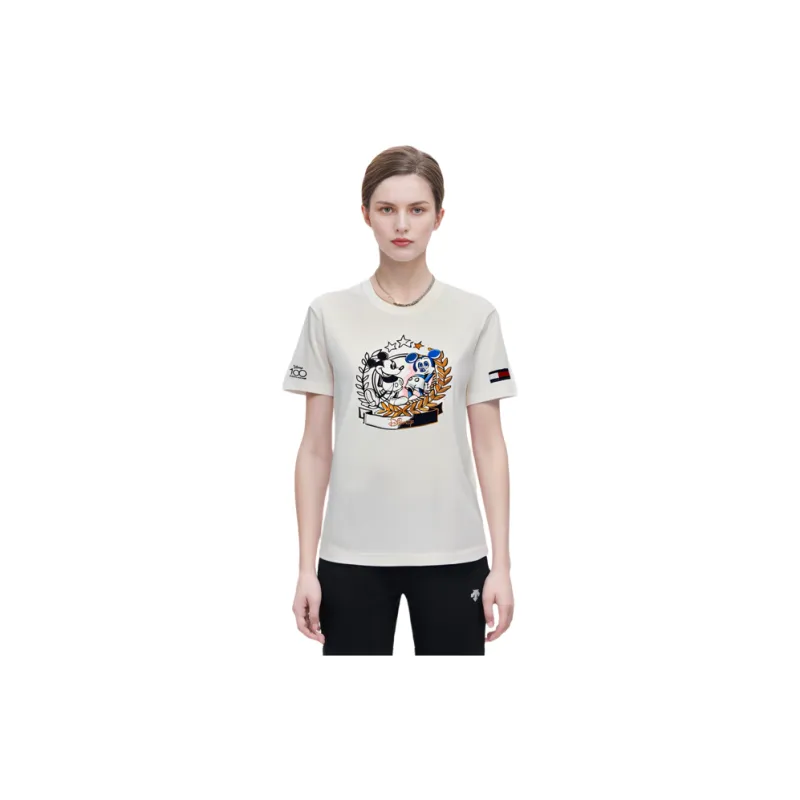Disney X Tommy Hilfiger Tommy Hilfiger X DISNEY Co branded Series T Shirts Unisex White-6