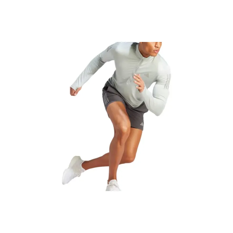 Adidas Own The Run 1/4 Zip Long Sleeve Sweatshirt-3