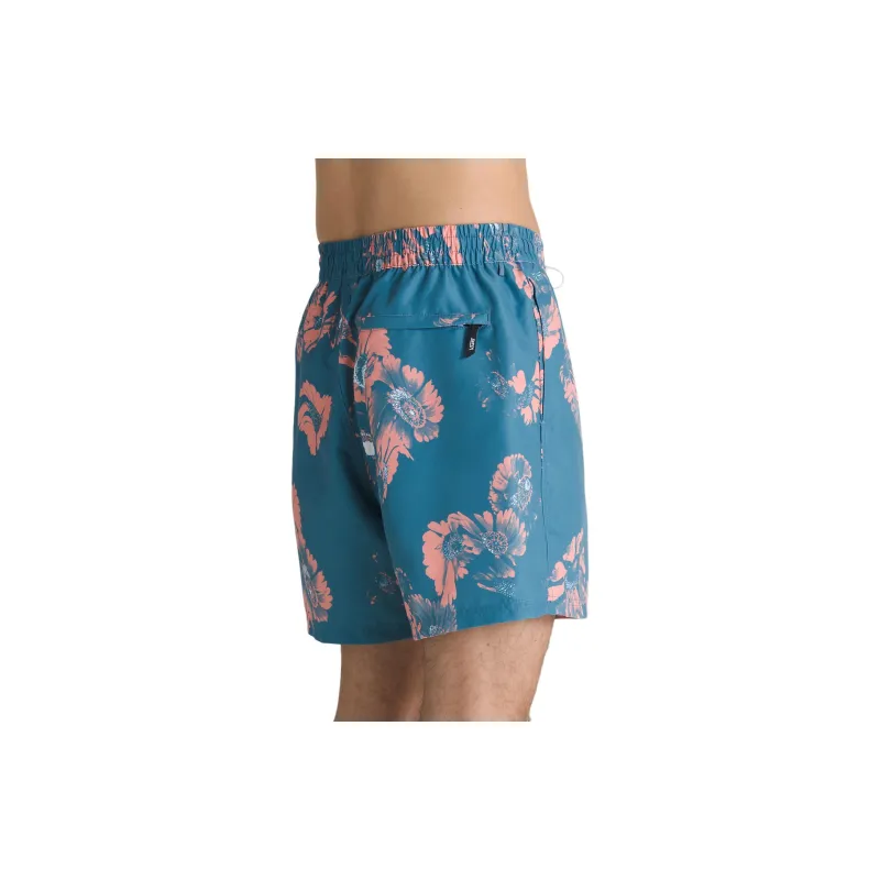 Vans Primary Print Elastic 17'' Boardshorts Casual Shorts Men's Cyan Stone-4