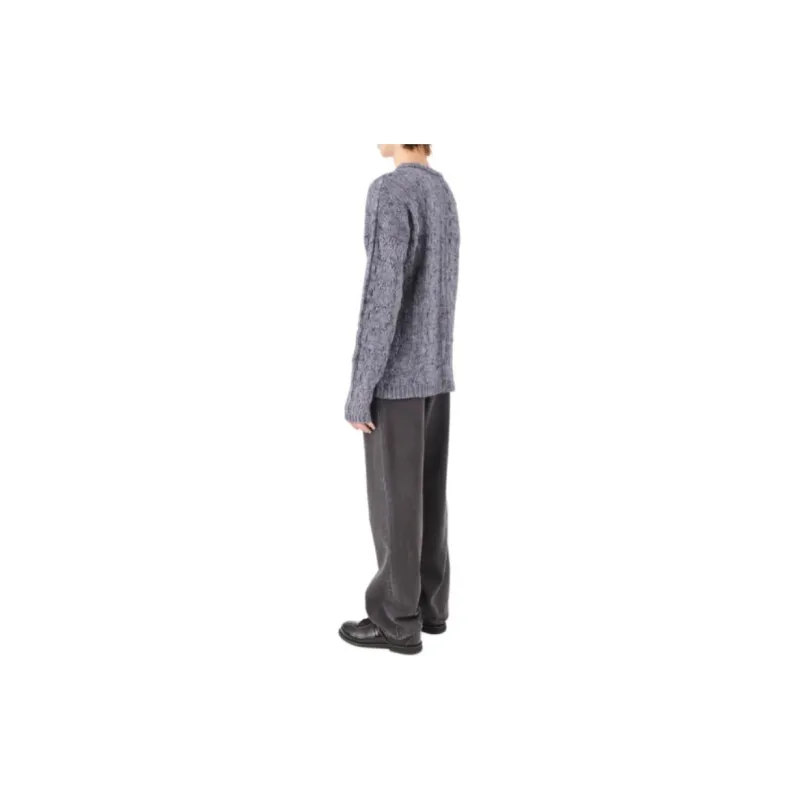 OUR LEGACY Popover Knitted Crewneck Jumper-5