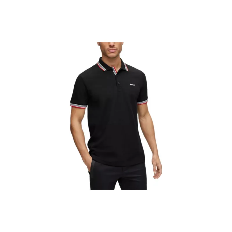 HUGO BOSS Polo Shirt Men's Dark Black-3