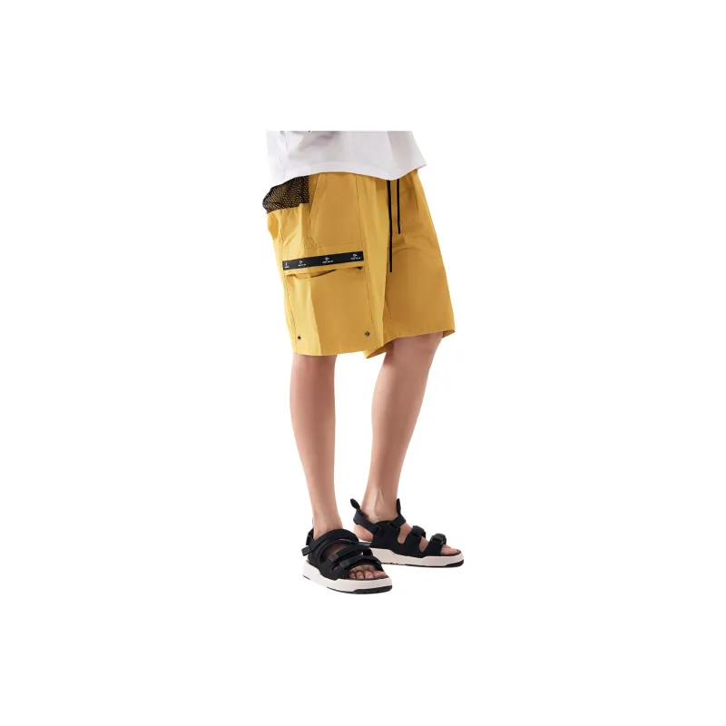 GOLDLION Casual Shorts Men's Medium Yellow-4