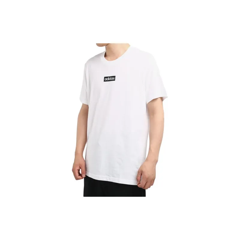 Adidas T Shirts Men White-3
