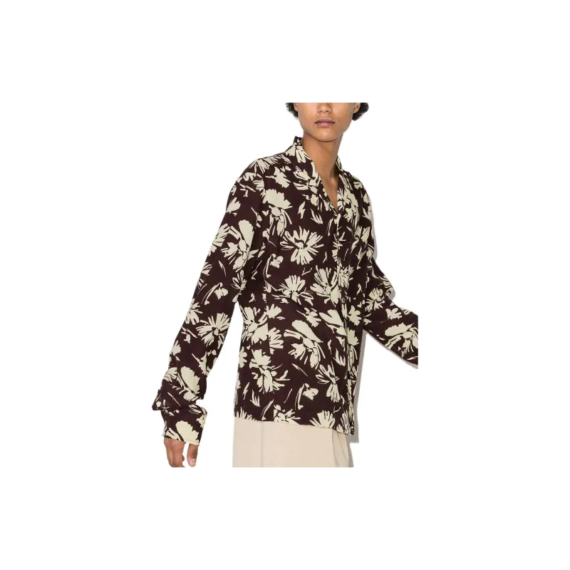 NANUSHKA Shirts Men Umber-2