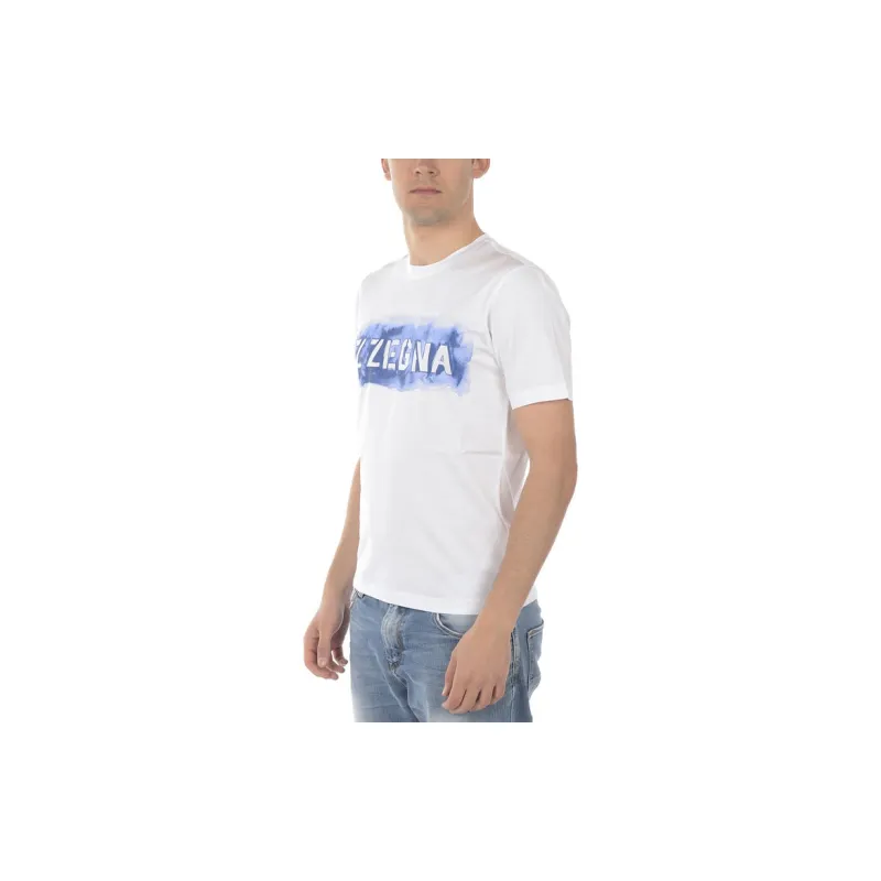 Zzegna T Shirts Men White-6