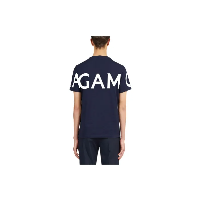 Ferragamo Logo print Cotton T shirt-2