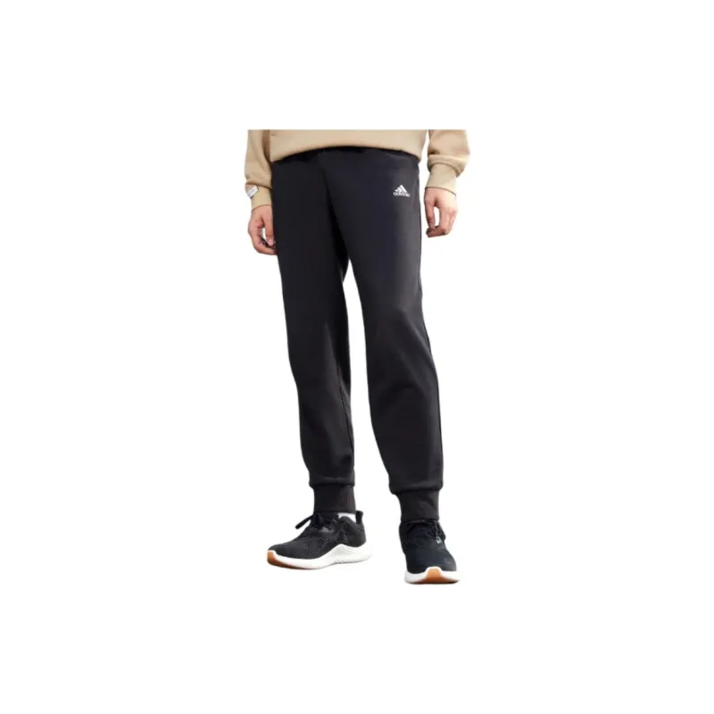 Adidas Knitted Sweatpants Men Black-4