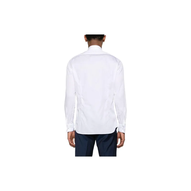 Tagliatore Wingtip collar Cotton Shirt-1