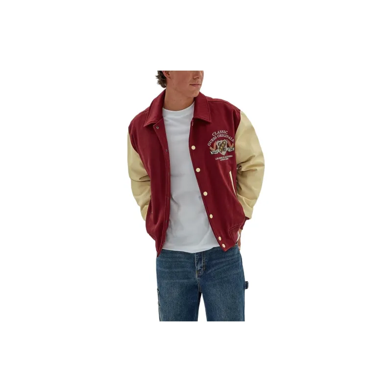 GUESS Jackets Unisex Red-4