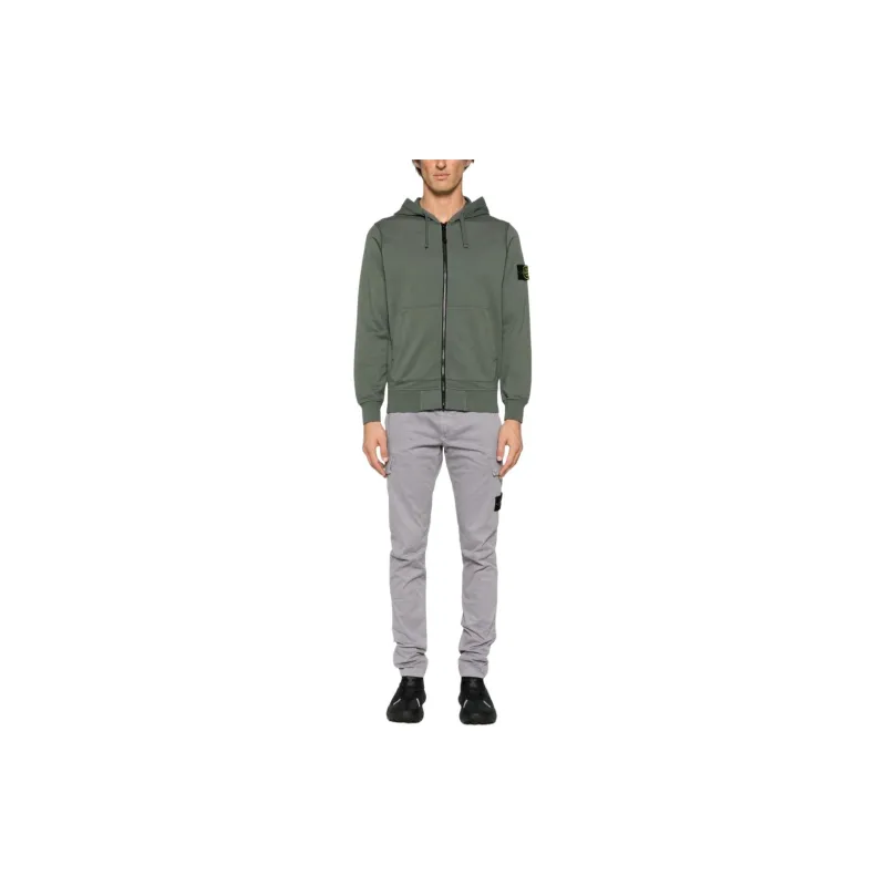STONE ISLAND Compass-Badge Zipped Hoodie-1