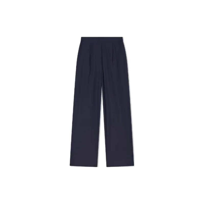 COVERINS Casual Pants Women's Navy Blue-1