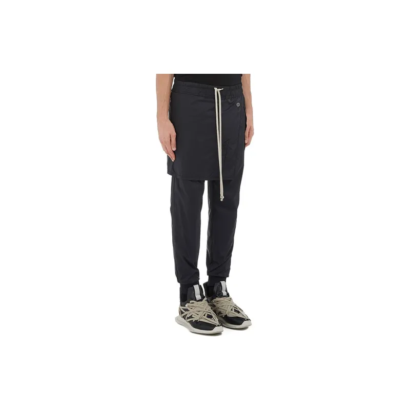 Rick Owens X Champion Casual Pants Unisex Black-4
