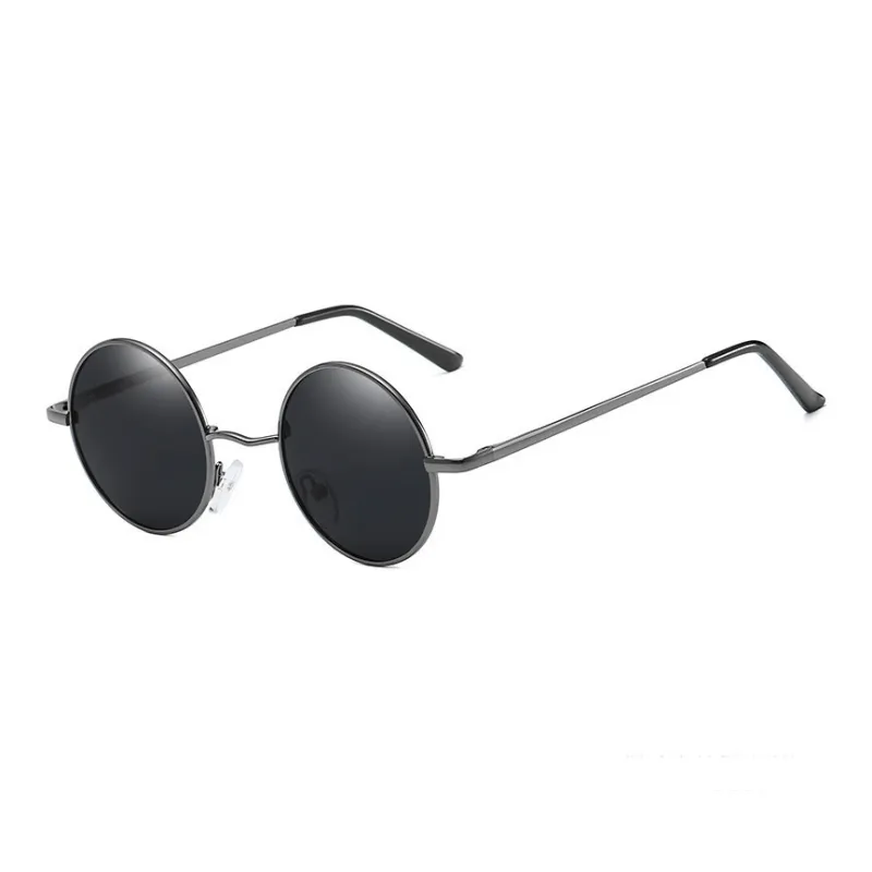 Yamaichi Maru Alloy Round Sunglasses Unisex-1