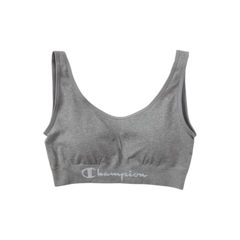 Champion FW24 Bra Women's 1 Pack Heather Gray-0