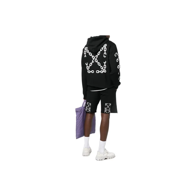 OFF WHITE Chain Link Arrows Hoodie-1