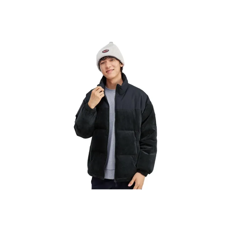 Skechers Sports Collection Puffer Jackets Unisex Carbon Black-4