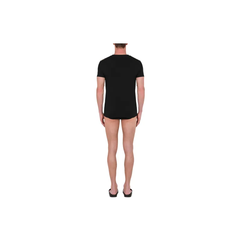 MOSCHINO Logo Printed T Shirt Briefs Set-3