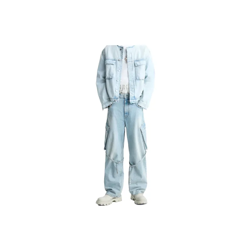 ZARA Jeans Men Blue-3