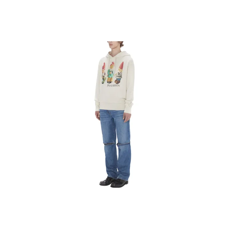 JW Anderson Gnome Trio Drawstring Hoodie-2