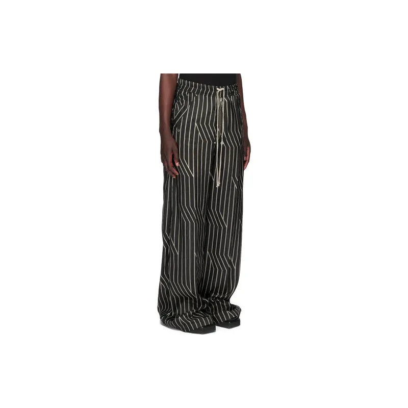 RICK OWENS SS23 Casual Pants Men Black-3