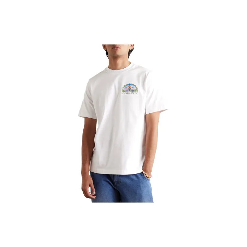 CASABLANCA Vue De Damas T shirt-2