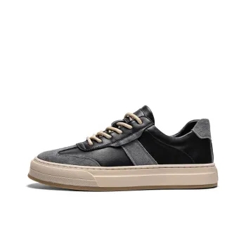 Mr. Thorn Tree Low Top Skateboard Shoes Men's Black