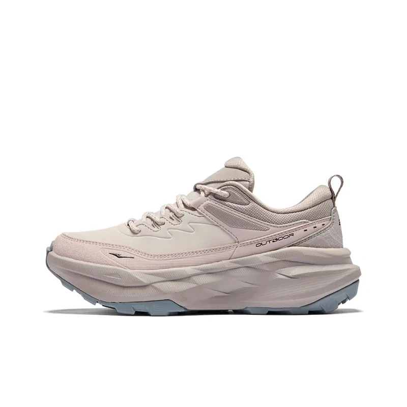 Erke Height Increasing Coverage Low-Top Casual Shoes Women's Light Pink-0