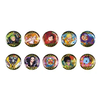 BOOM COMIC One Piece Egghead Island Agathe Luffy & Chopper Laser Badge Badges