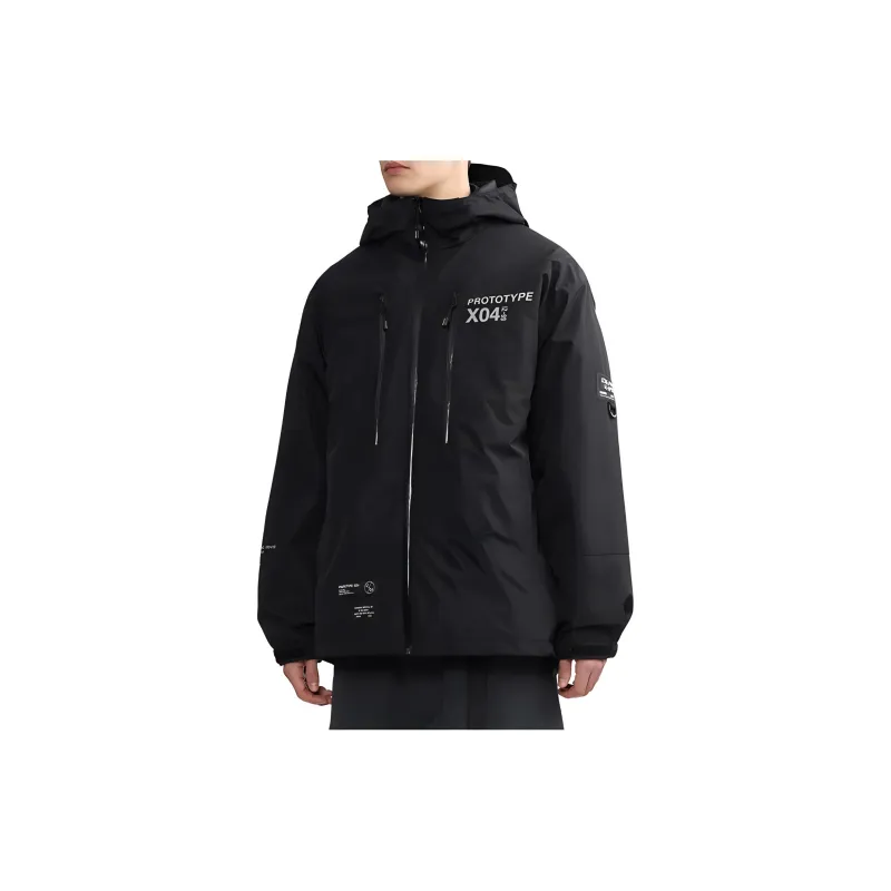 Izzue Logo appliqué Hooded Jacket-2