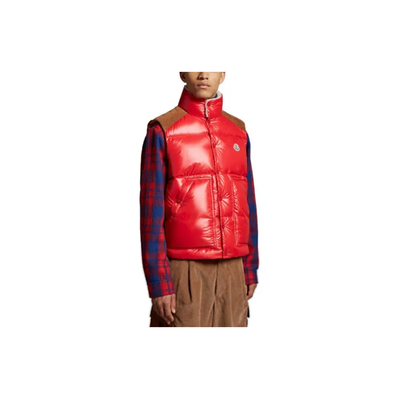 Moncler Ardeche Button Up Down Vest-3