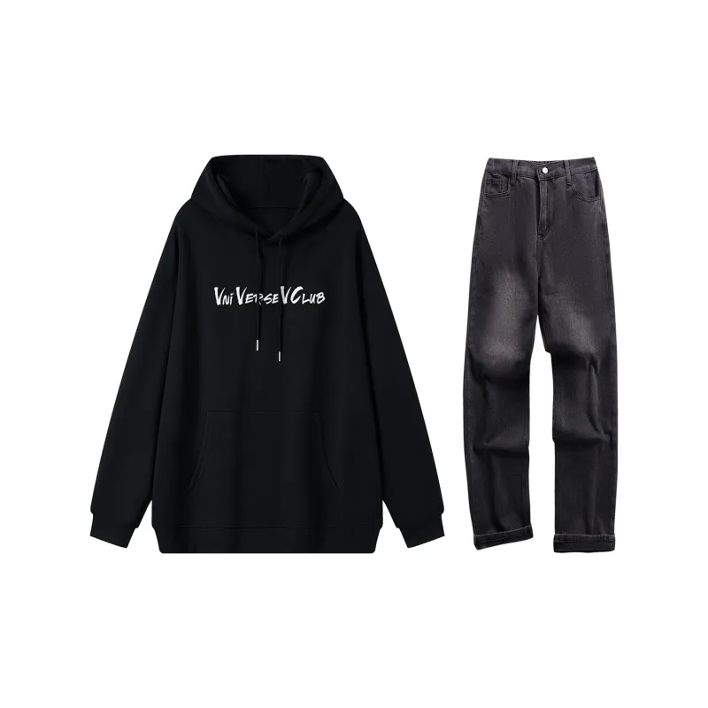VniVerseVClub Sweatshirt Set Unisex-9