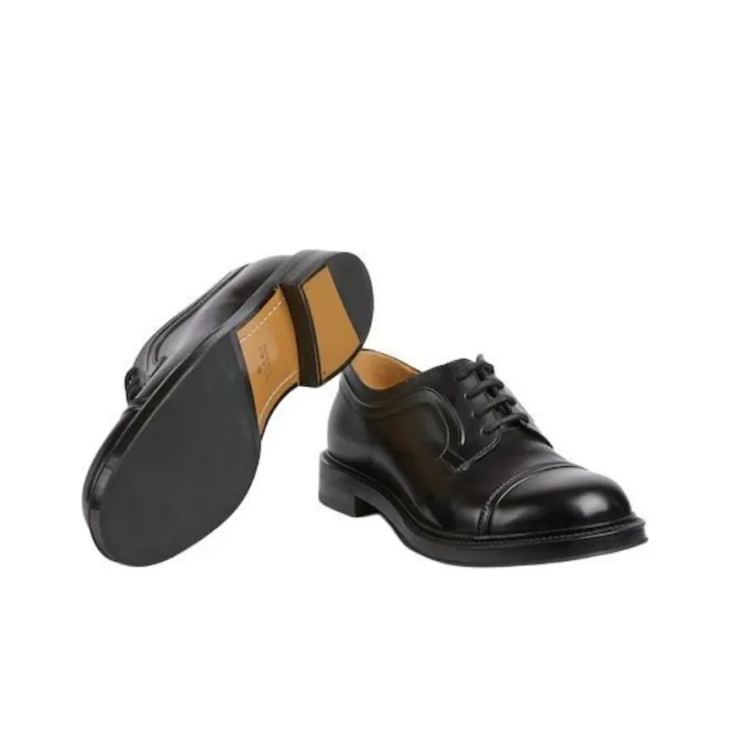 GUCCI Web Dress Shoes Men's Black-5