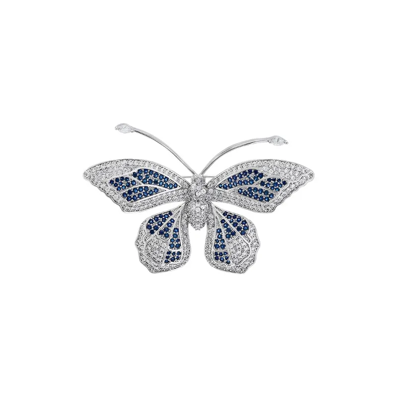 ROYALSASA Faux Crystal Brooches Women's-0