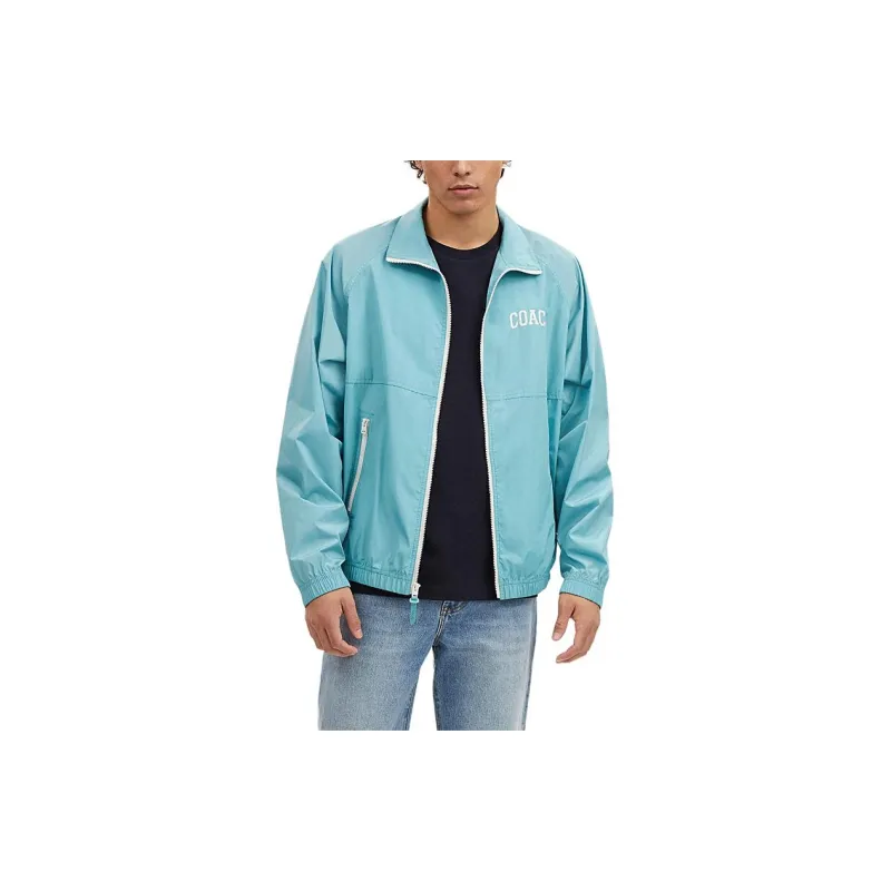 COACH SS24 Jackets Coats Men's Blue-1