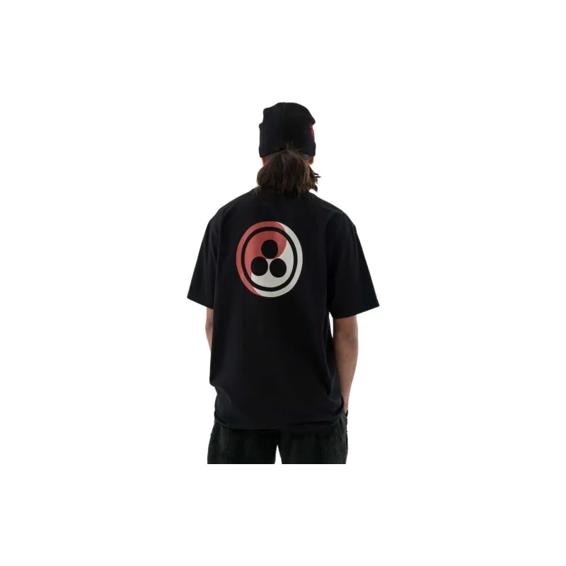 Maharishi Logo embroidered Organic Cotton T shirt-3