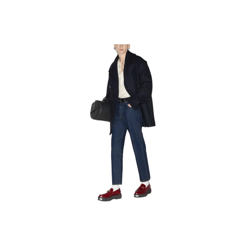 GUCCI FW24 Jeans Men's Dark Blue-4